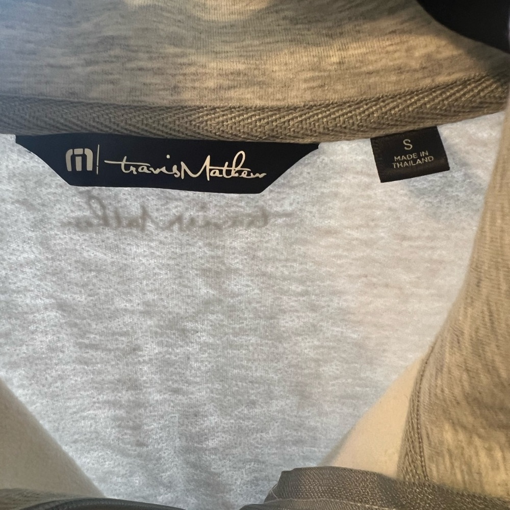 Travis Matthew’s Grey Half Zip Jacket/Sweater - image 3